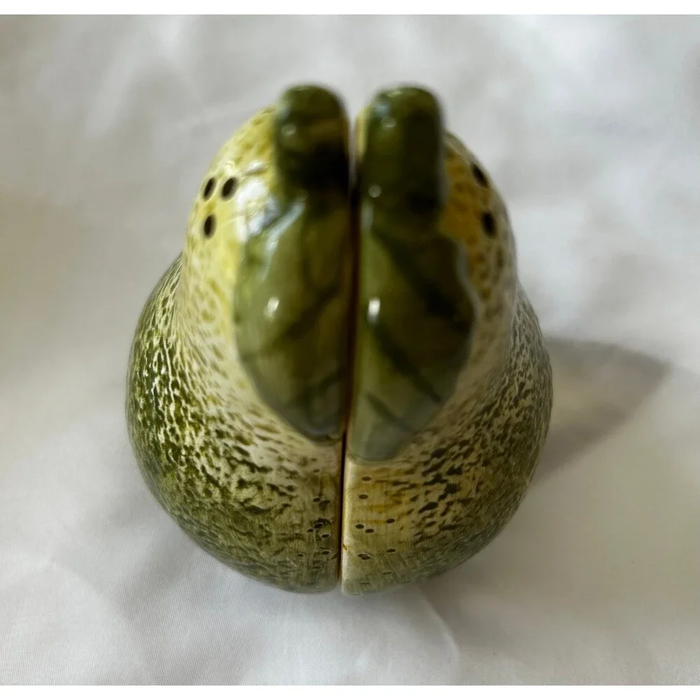 pear-shaped salt and pepper shakers